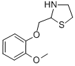 Thiazolidine, 2-[(2-methoxyphenoxy)methyl]- Structure,103181-68-6Structure