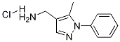 5-Methyl-1-phenyl-(1h-pyrazol-4-ylmethyl)amine hydrochloride Structure,1031843-25-0Structure