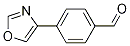 4-(Oxazol-4-yl)benzaldehyde Structure,1031927-06-6Structure