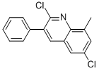 2,6-Dichloro-8-methyl-3-phenylquinoline Structure,1031928-00-3Structure