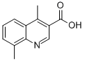 4,8-Dimethylquinoline-3-carboxylíc acid Structure,1031929-51-7Structure