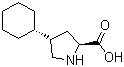 trans-4-Cyclohexyl-L-proline Structure,103201-78-1Structure