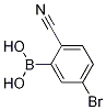 (5-Bromo-2-cyanophenyl)boronic acid Structure,1032231-30-3Structure