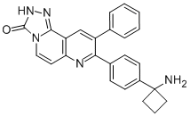 8-[4-(1-Aminocyclobutyl)phenyl]-9-phenyl-1,2,4-triazolo[3,4-f][1,6]naphthyridin-3(2h)-one Structure,1032349-93-1Structure