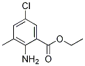 Ethyl 2-amino-5-chloro-3-methylbenzoate Structure,1032668-60-2Structure