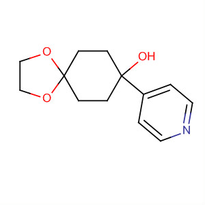 4-Hydroxy-4-(4-pyridyl)cyclohexanone ethylene ketal Structure,103319-00-2Structure