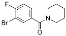 1-(3-Bromo-4-fluorobenzoyl)piperidine Structure,1033201-74-9Structure