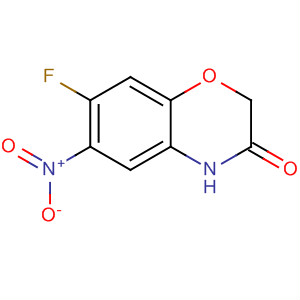 7-Fluoro-6-nitro-2h-benzo[b][1,4]oxazin-3(4h)-one Structure,103361-67-7Structure