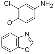 4-(4-Benzoxazolyloxy)-3-chlorobenzenamine Structure,1033810-11-5Structure