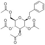 Benzyl 2,3,4,6-tetra-o-acetyl-beta-d-glucopyranoside Structure,10343-13-2Structure