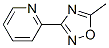 Pyridine,2-(5-methyl-1,2,4-oxadiazol-3-yl)- Structure,10350-68-2Structure