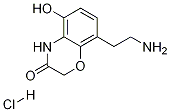 8-(2-Aminoethyl)-5-hydroxy-2h-1,4-benzoxazin-3(4h)-one hydrochloride Structure,1035229-35-6Structure