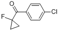 Methanone, (4-chlorophenyl)(1-fluorocyclopropyl)-(9ci) Structure,103543-60-8Structure