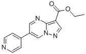 Ethyl 6-(pyridin-4-yl)pyrazolo[1,5-a]pyrimidine-3-carboxylate Structure,1035835-25-6Structure