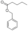 Pentanoic acid, phenylmethyl ester Structure,10361-39-4Structure