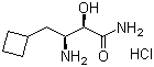 Cyclobutanebutanamide, β-amino-α-hydroxy-, hydrochloride, (αR,βS)- Structure,1036931-35-7Structure