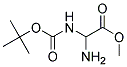 Acetic acid, amino[[(1,1-dimethylethoxy)carbonyl]amino]-, methyl ester (9ci) Structure,103711-29-1Structure