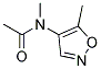 Acetamide, n-methyl-n-(5-methyl-4-isoxazolyl)-(9ci) Structure,103747-82-6Structure