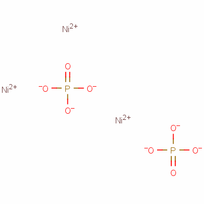 Nickel (ii) phosphate Structure,10381-36-9Structure