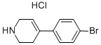 4-(4-Bromo-phenyl)-1,2,3,6-tetrahydro-pyridine hydrochloride Structure,103855-00-1Structure