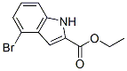 4-溴吲哚-2-羧酸乙酯結(jié)構(gòu)式_103858-52-2結(jié)構(gòu)式