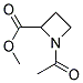 2-Azetidinecarboxylic acid, 1-acetyl-, methyl ester (9ci) Structure,103897-99-0Structure