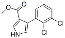 4-(2,3-Dichlorophenyl)-1H-pyrrole-3-carboxylicacidmethylester Structure,103999-57-1Structure