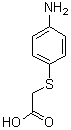 (4-Aminophenylthio)acetic acid Structure,104-18-7Structure