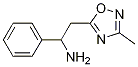 2-(3-Methyl-[1,2,4]oxadiazol-5-yl)-1-phenyl-ethylamine Structure,1040034-29-4Structure