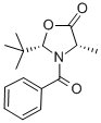 (2S,4s)-3-苯甲?；?2-叔丁基-4-甲基-1,3-噁唑啉-5-酮結(jié)構(gòu)式_104057-64-9結(jié)構(gòu)式