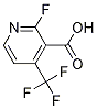 2-Fluoro-4-(trifluoromethyl)pyridine-3-carboxylic acid Structure,1040681-74-0Structure