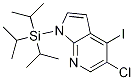 5-Chloro-4-iodo-1-(triisopropylsilyl)-1H-pyrrolo[2,3-b]pyridine Structure,1040682-76-5Structure