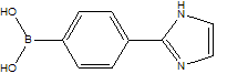 4-(1H-imidazol-2-yl)phenylboronic acid Structure,1040848-01-8Structure