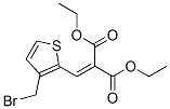 Diethyl 2-((3-(bromomethyl)thiophen-2-yl)methylene)malonate Structure,104085-30-5Structure