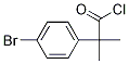 2-(4-Bromophenyl)-2-methylpropanoic acid chloride Structure,1040860-77-2Structure