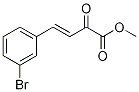 (E)-methyl4-(3-bromophenyl)-2-oxobut-3-enoate Structure,104094-31-7Structure