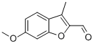 6-Methoxy-3-methyl-2-benzofurancarboxaldehyde Structure,10410-28-3Structure