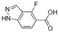 4-Fluoro (1h)indazole-5-carboxylic acid Structure,1041481-59-7Structure