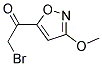 Ethanone, 2-bromo-1-(3-methoxy-5-isoxazolyl)-(9ci) Structure,104164-49-0Structure