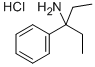 3-Phenyl-3-pentylamine hydrochloride Structure,104177-96-0Structure