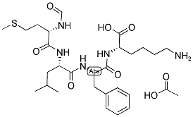 N-formyl-met-leu-phe-lys acetate salt Structure,104180-18-9Structure