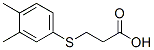 3-[(3,4-Dimethylphenyl)thio]propanoic acid Structure,104216-46-8Structure