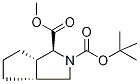 (1S,3ar,6as)-hexahydro-cyclopenta[c]pyrrole-1,2(1h)-dicarboxylic acid 2-(tert-butyl) ester 1-methyl ester Structure,1042330-85-7Structure