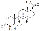 4-Aza-5a-androstan-1-ene-3-one-17b-carboxylic acid Structure,104239-97-6Structure