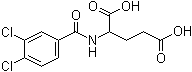 2-(3,4-Dichloro-benzoylamino)-pentanedioic acid Structure,104252-58-6Structure