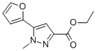 Ethyl 5-(2-furyl)-1-methyl-1H-pyrazole-3-carboxylate Structure,104296-35-7Structure