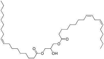 2-Hydroxy-3-[(9Z)-9-octadecenoyloxy]propyl (9E,12Z)-9,12-octadecadienoate Structure,104346-53-4Structure