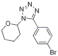 5-(4-Bromophenyl)-1-(tetrahydro-2H-pyran-2-yl)tetrazole Structure,1043689-54-8Structure