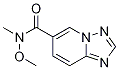 N-methoxy-n-methyl-[1,2,4]triazolo[1,5-a]pyridine-6-carboxamide Structure,1043902-88-0Structure