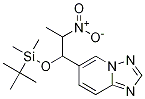 6-(1-((Tert-butyldimethylsilyl)oxy)-2-nitropropyl)-[1,2,4]triazolo[1,5-a]pyridine Structure,1043907-95-4Structure